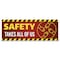 Signmission Safety Takes All of Us Banner Concession Stand Food Truck Single Sided, 96" H, B-96-30147 B-96-30147 - alternate 1